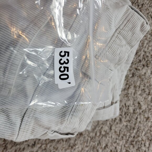 Vintage Lee Dungaree Corduroy Pants Mens 34x28.5 Tag 34x30 Beige Carpenter - Picture 7 of 7